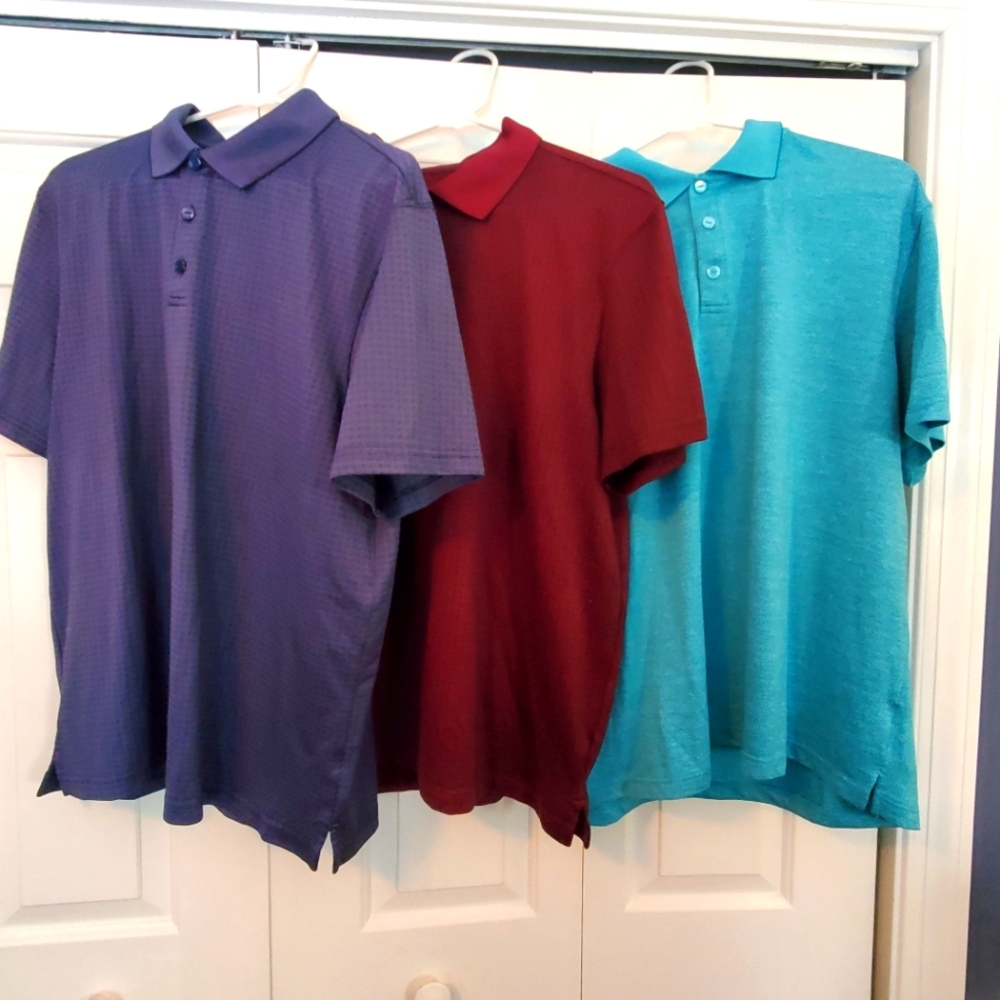 Haggar cool 18 pro Set of 6 golf polo